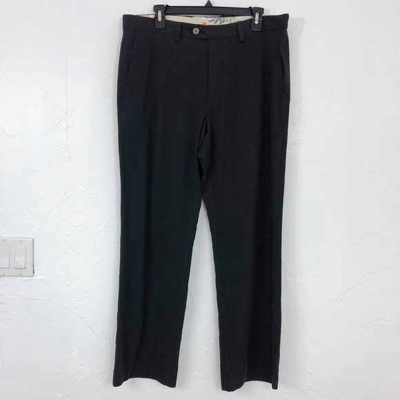 Tommy Bahama Other - Tommy Bahama Black Pleat Front Dress Pants